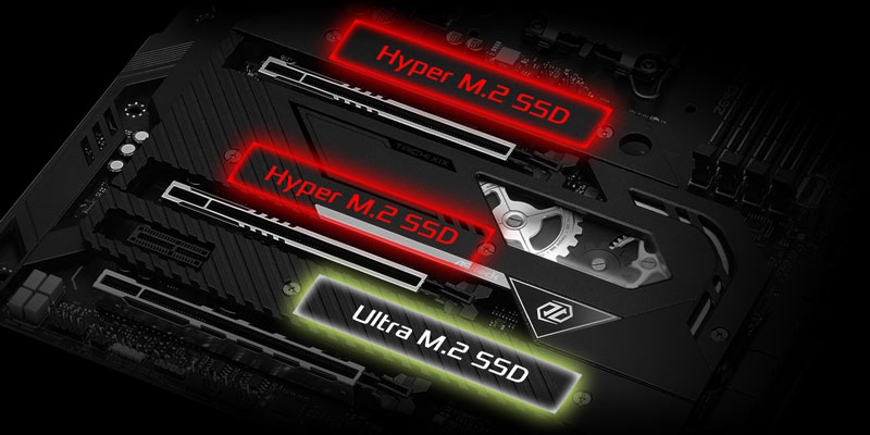 PCIe Gen4 x4 for SSD